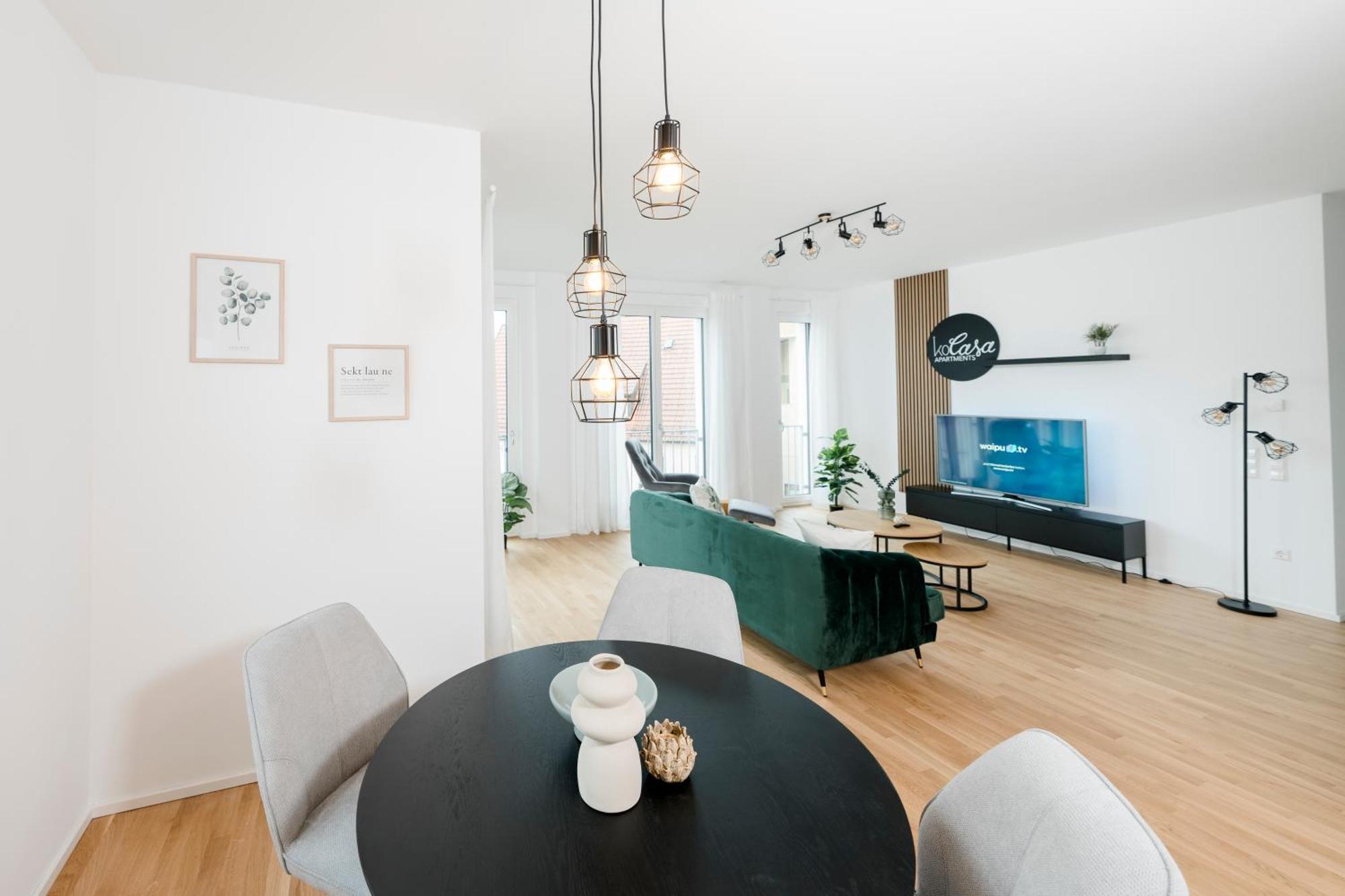 Kocasa-Apartments 02, Design, City-Center Boeblingen, Stellplatz, Balkon, Waipu-Tv Kültér fotó