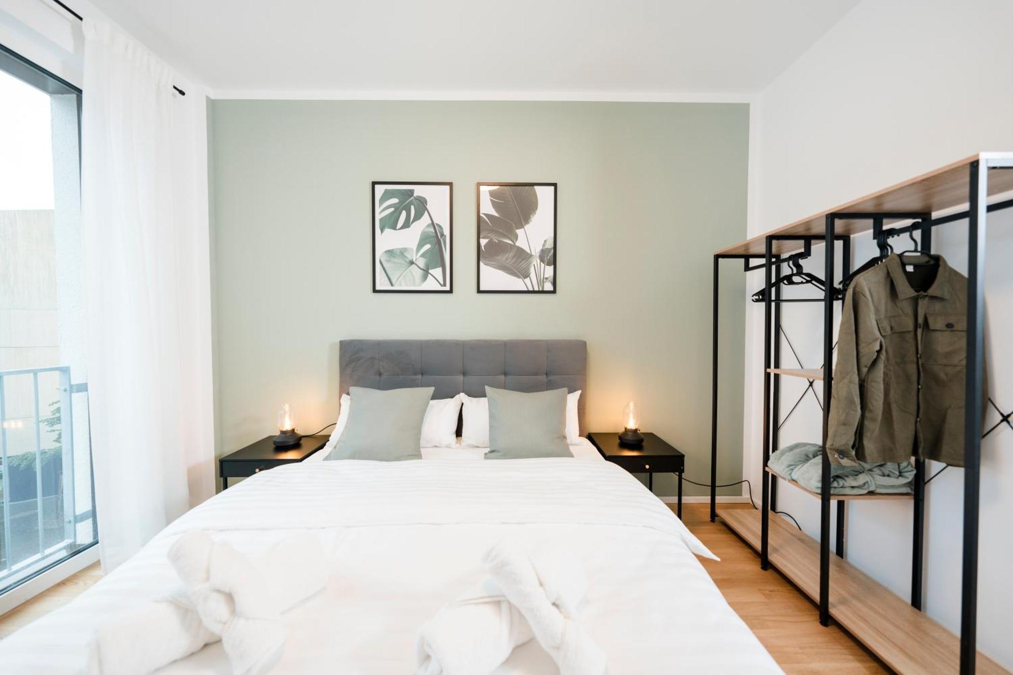 Kocasa-Apartments 02, Design, City-Center Boeblingen, Stellplatz, Balkon, Waipu-Tv Kültér fotó