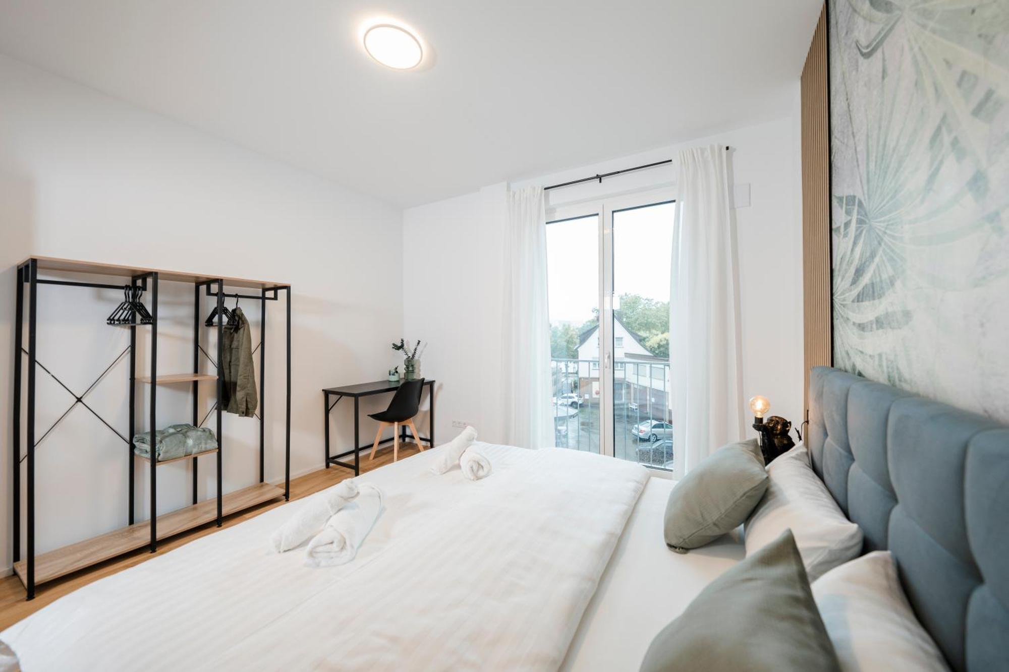 Kocasa-Apartments 02, Design, City-Center Boeblingen, Stellplatz, Balkon, Waipu-Tv Kültér fotó