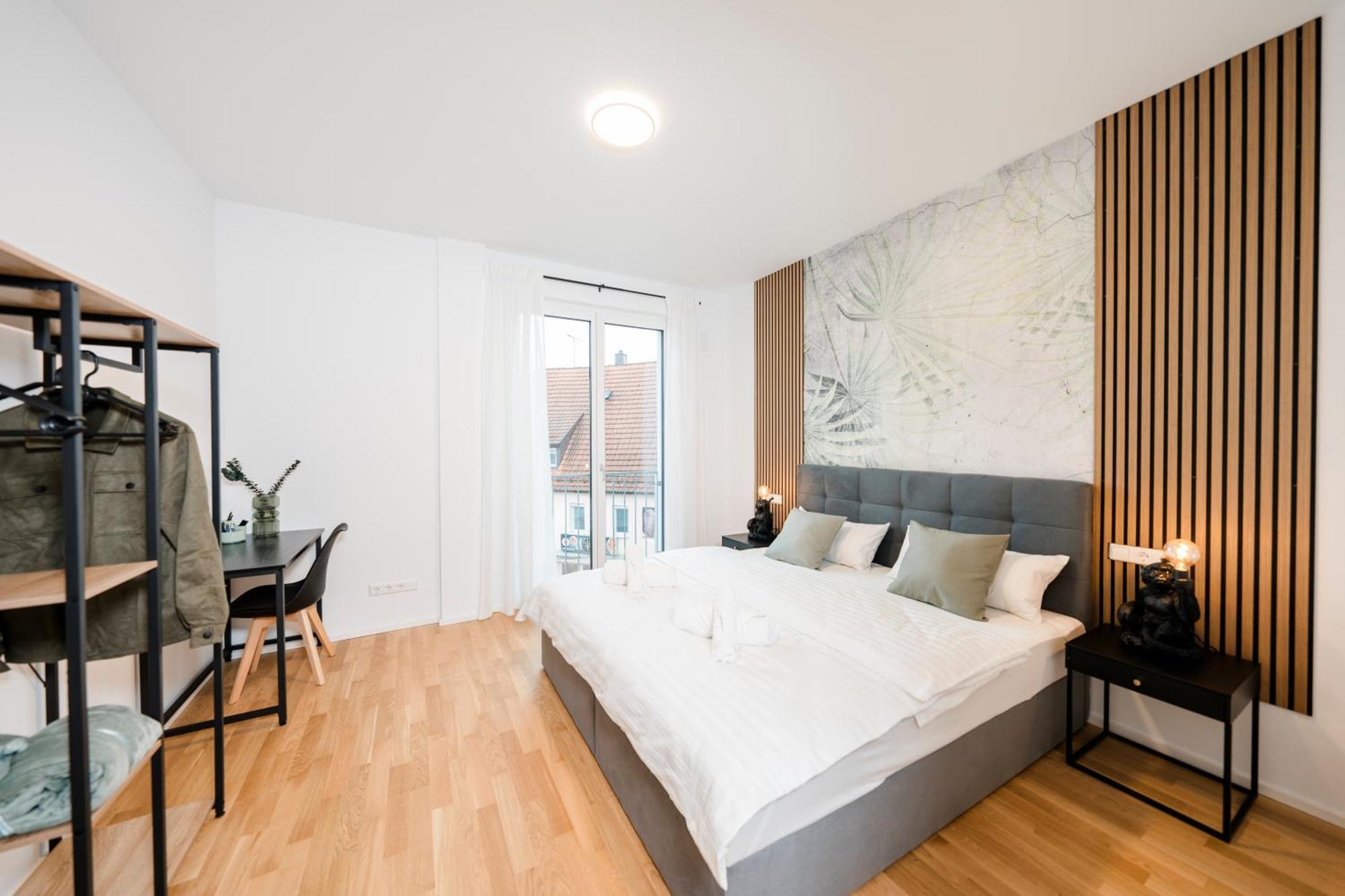 Kocasa-Apartments 02, Design, City-Center Boeblingen, Stellplatz, Balkon, Waipu-Tv Kültér fotó