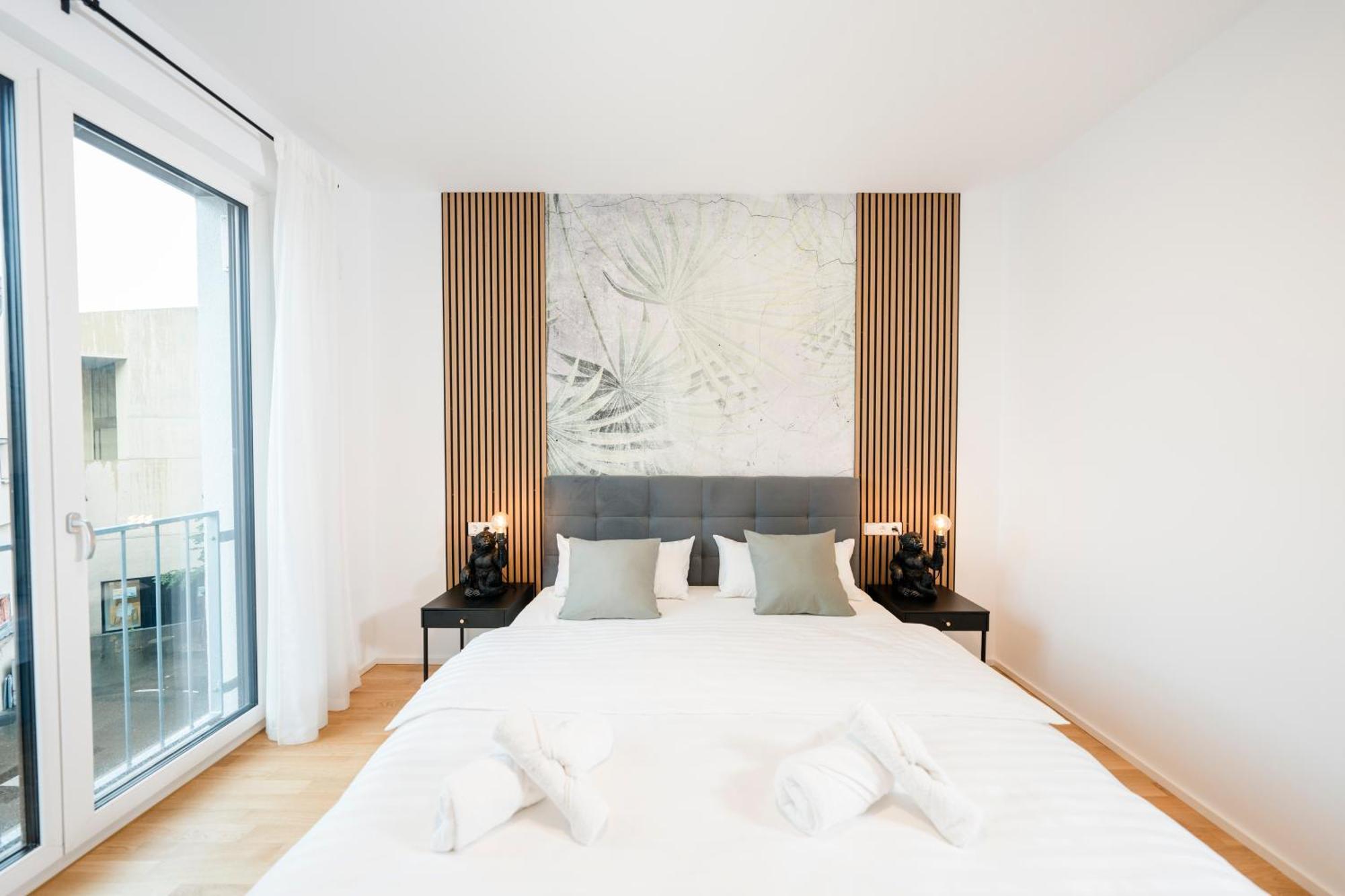 Kocasa-Apartments 02, Design, City-Center Boeblingen, Stellplatz, Balkon, Waipu-Tv Kültér fotó